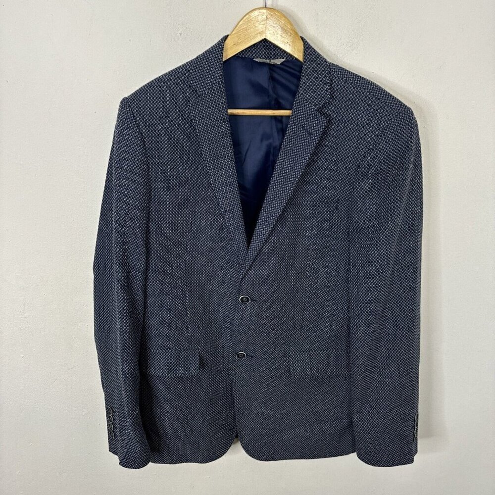 Le Chateau‎ Men 40 Blue Blazer Sports Coat Contemporary Fit